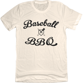 Baseball BBQ Logo Tee